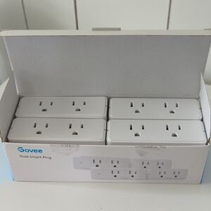 Govee Dual Smart Plug - White (4-Pack)